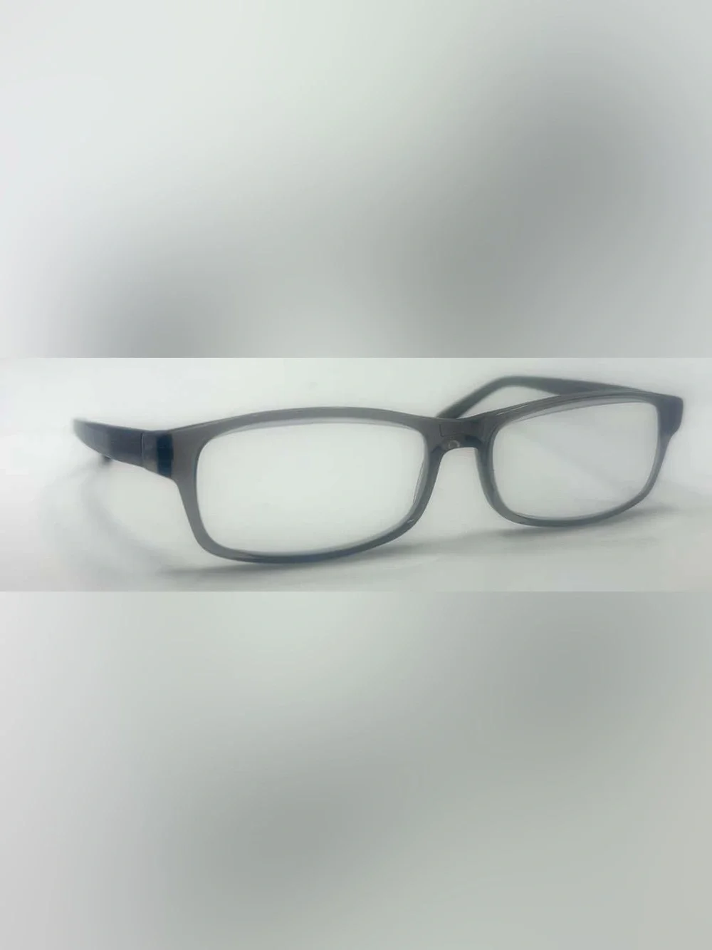 3JX0217 Gray Oval Sunglasses Frames Only